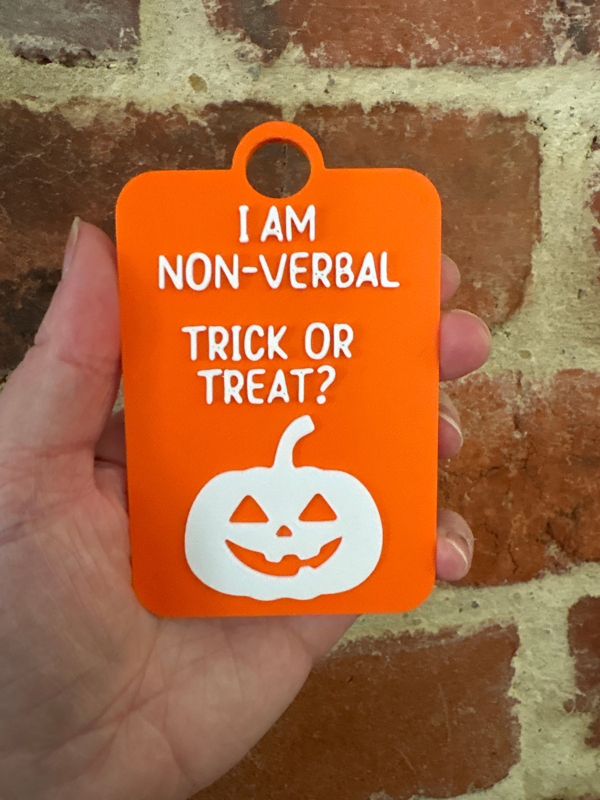 Halloween I Am Non-Verbal Trick or Treat?
