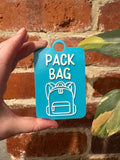 Pack Bag Individual TALKIES Card