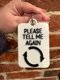 Please Tell Me Again Individual TALKIES Card