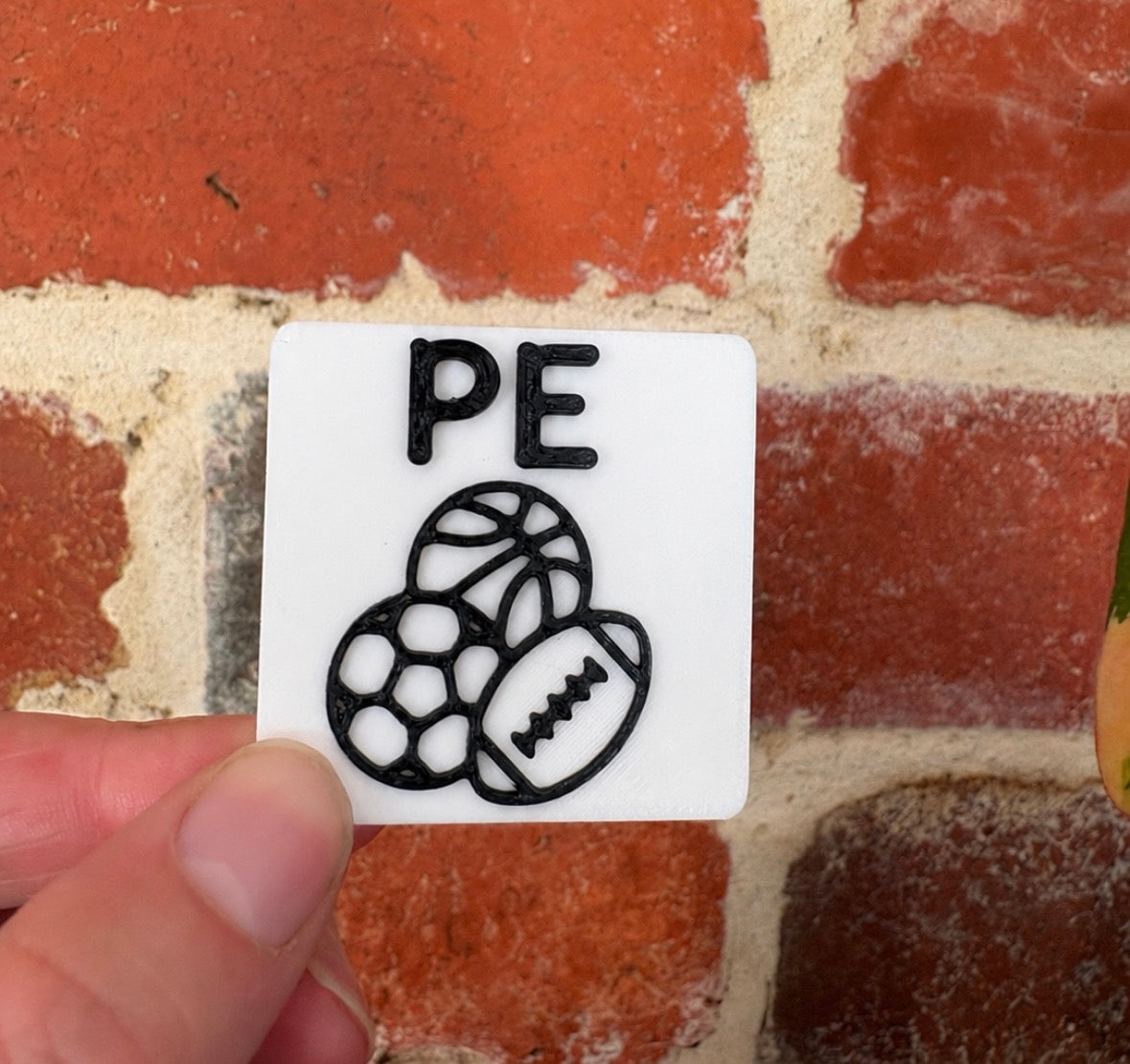 PE Tile for First Then Board