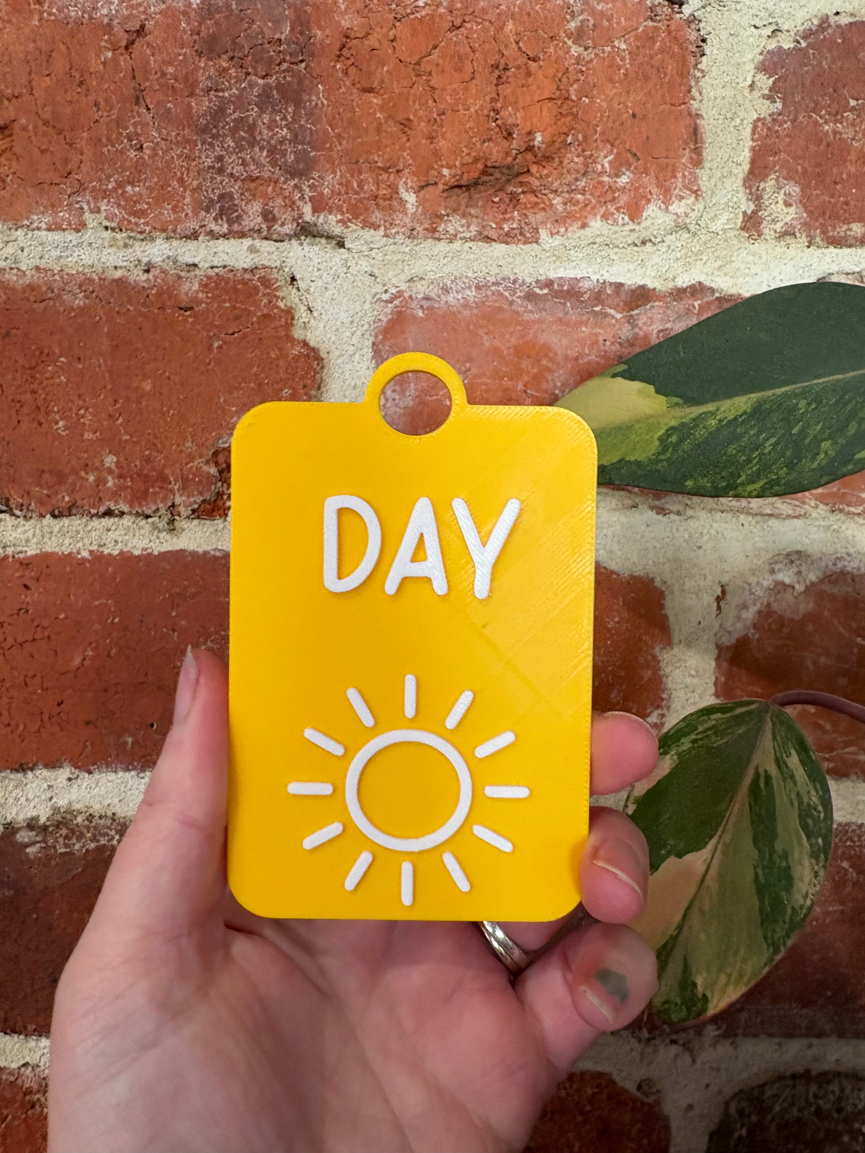Day Individual TALKIES Card