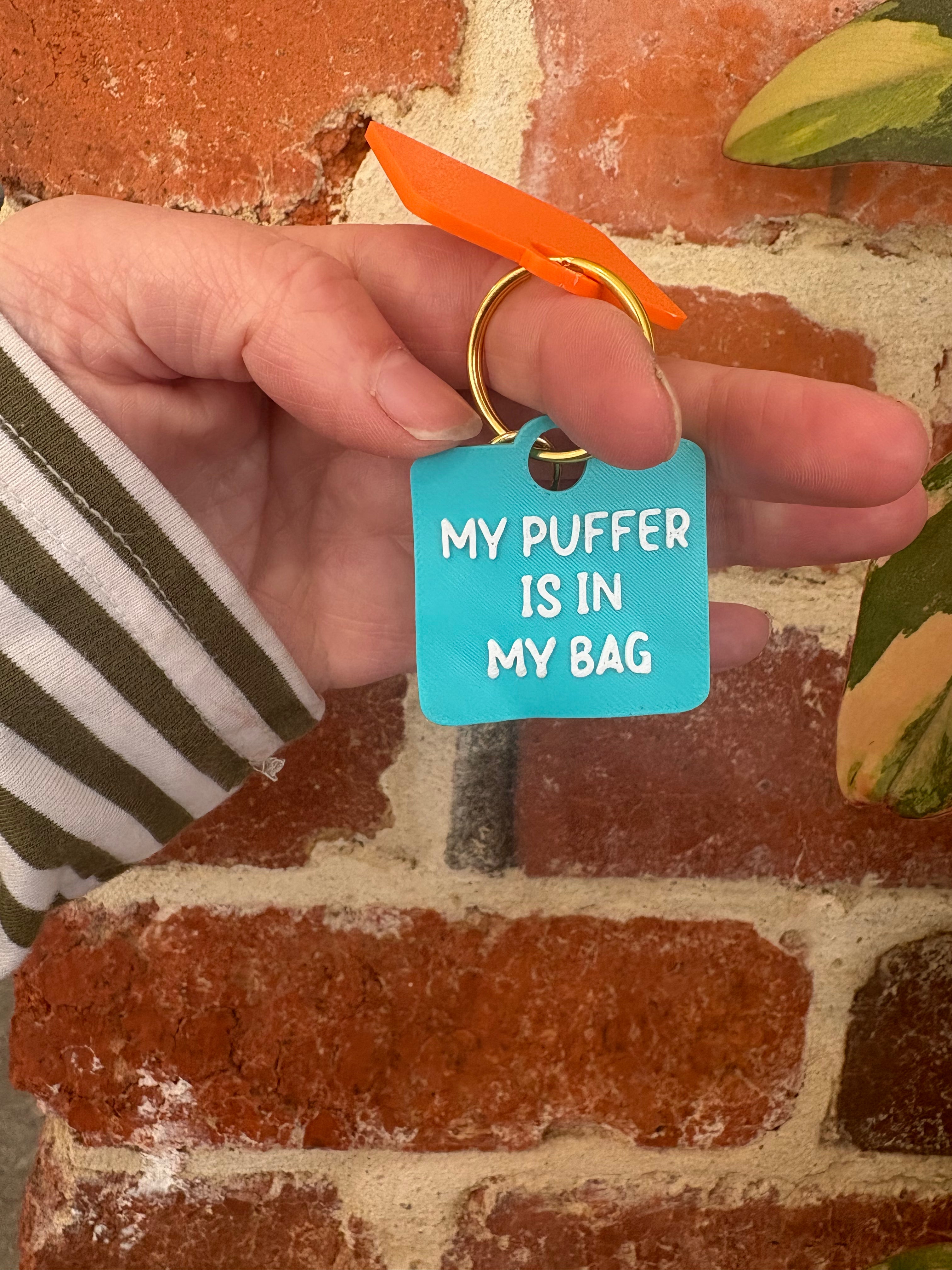 Asthma Keyring Talkies Set of 3 Tags