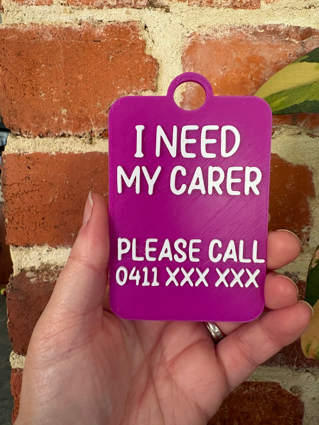 Custom I Need My ….. Individual TALKIES Card