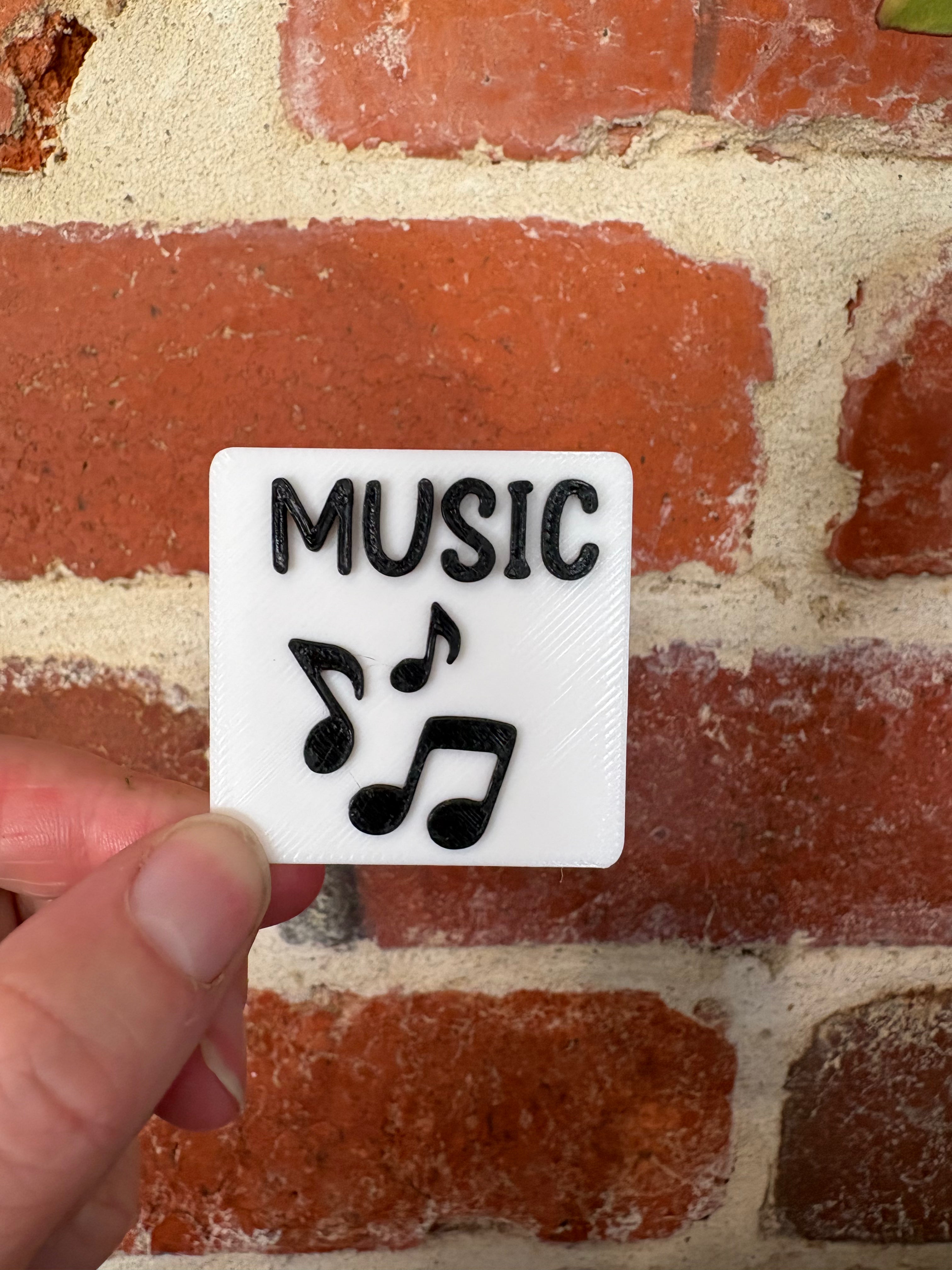 Music Tile for First Then Board