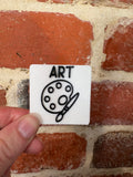 Art Tile for First Then Board