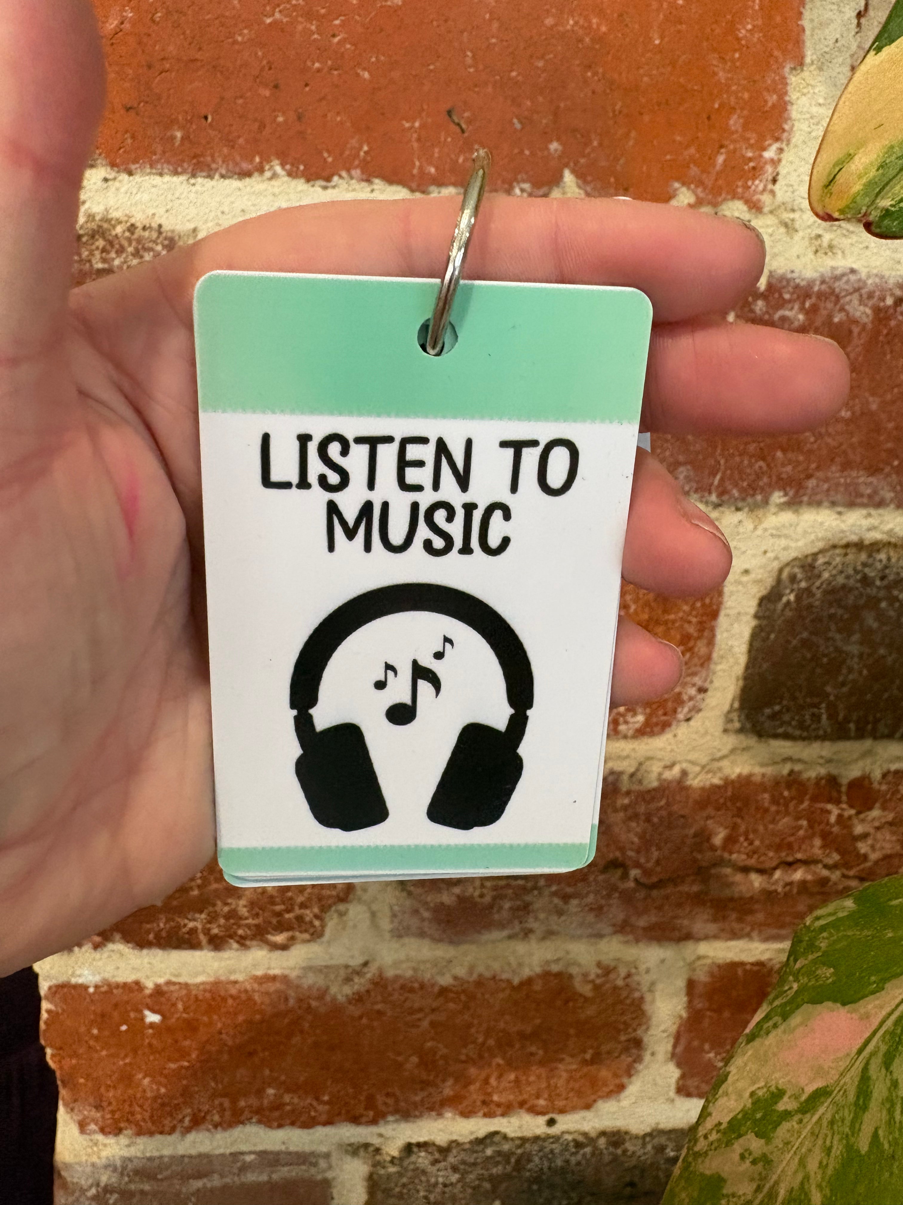 Help Me Regulate PVC Plastic TALKIES Cards