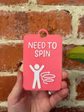 Need To Spin Individual TALKIES Card