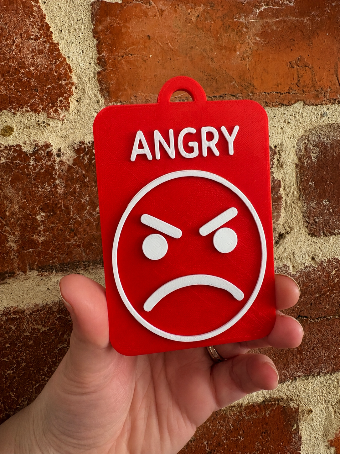 Angry Individual TALKIES Card