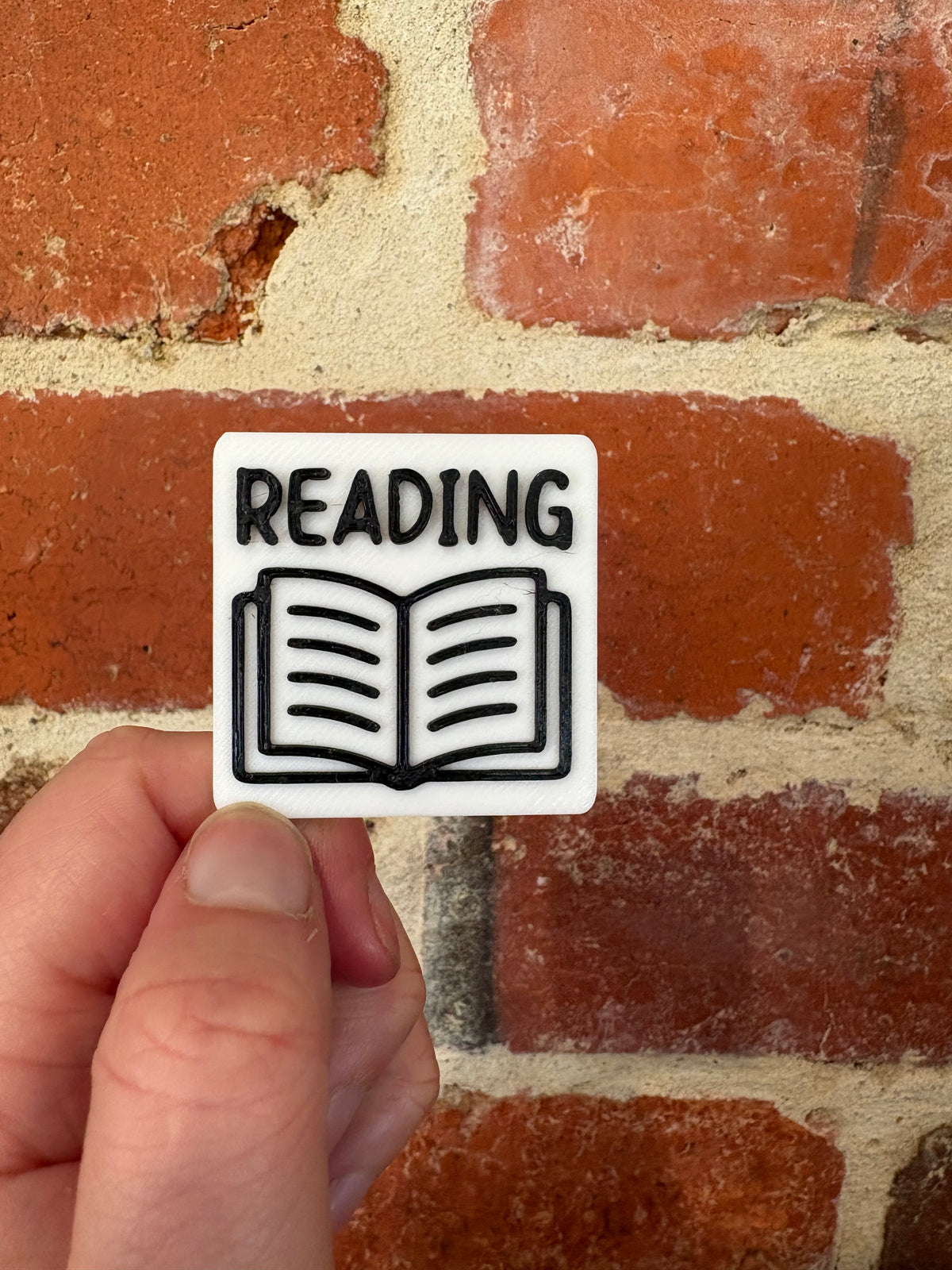 Reading Tile for First Then Board