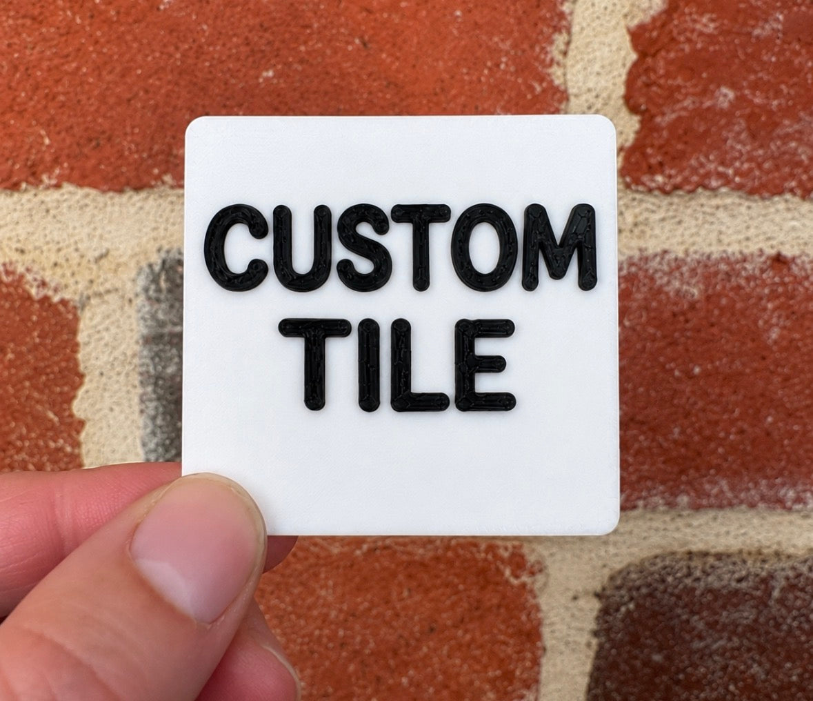 Custom Tile for First Then Board