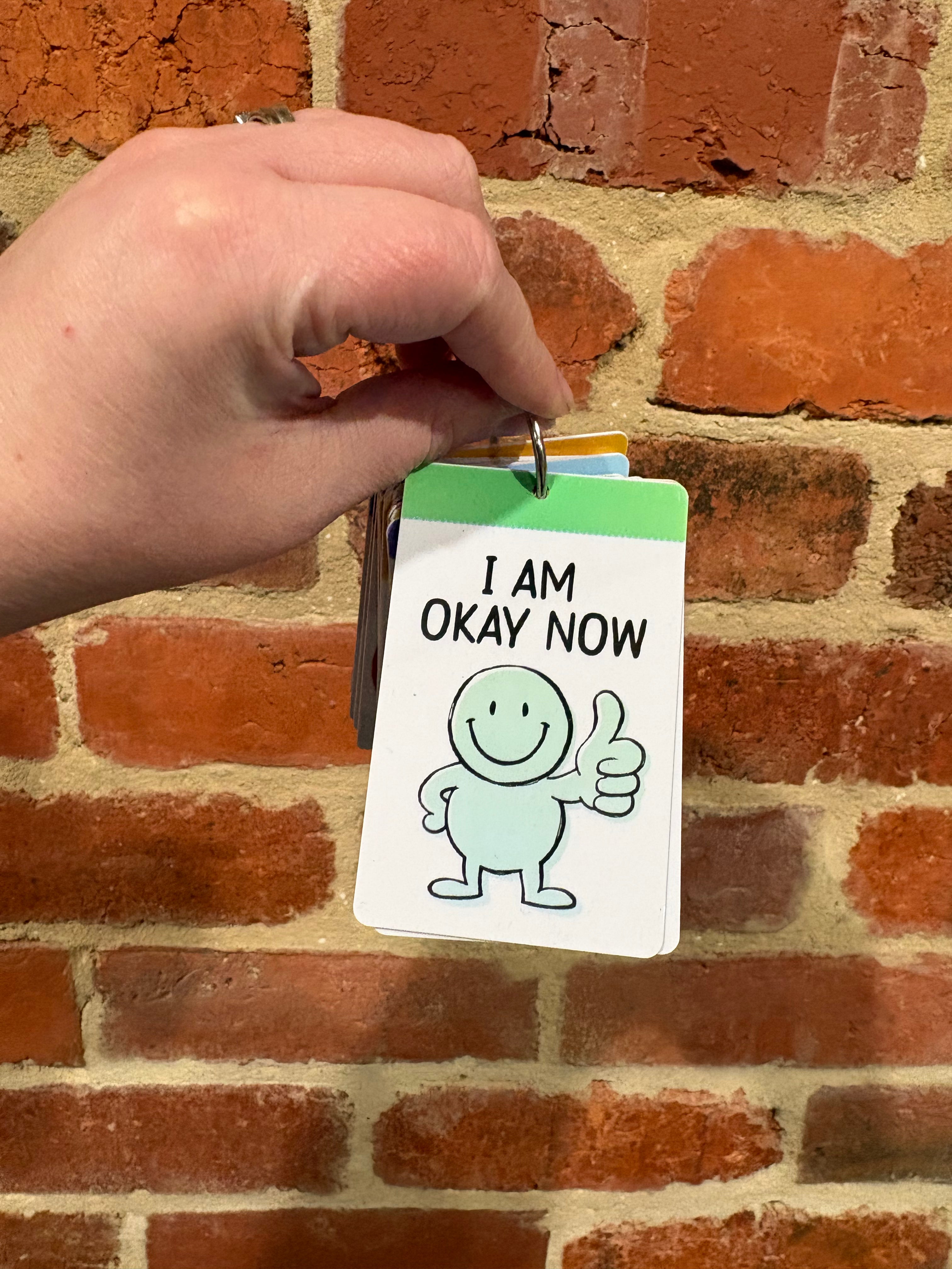 I Am Okay Now PVC Plastic Individual TALKIES Card