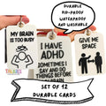 ADHD Talkies Set of 12 Cards