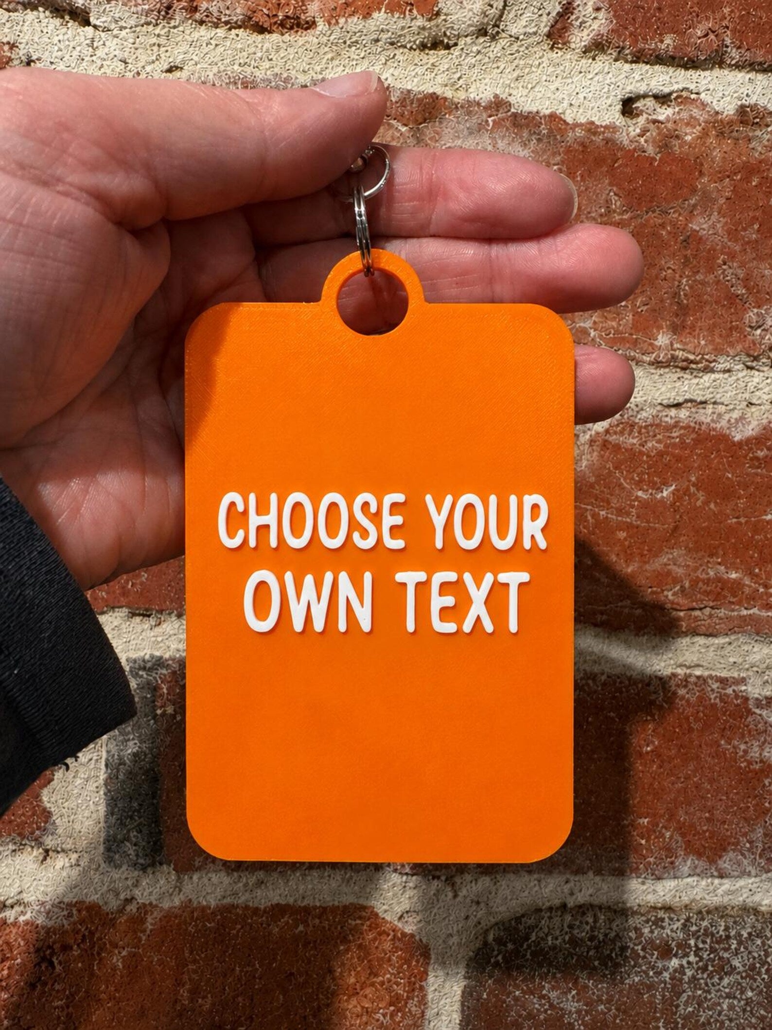 Custom Text TALKIES Tag