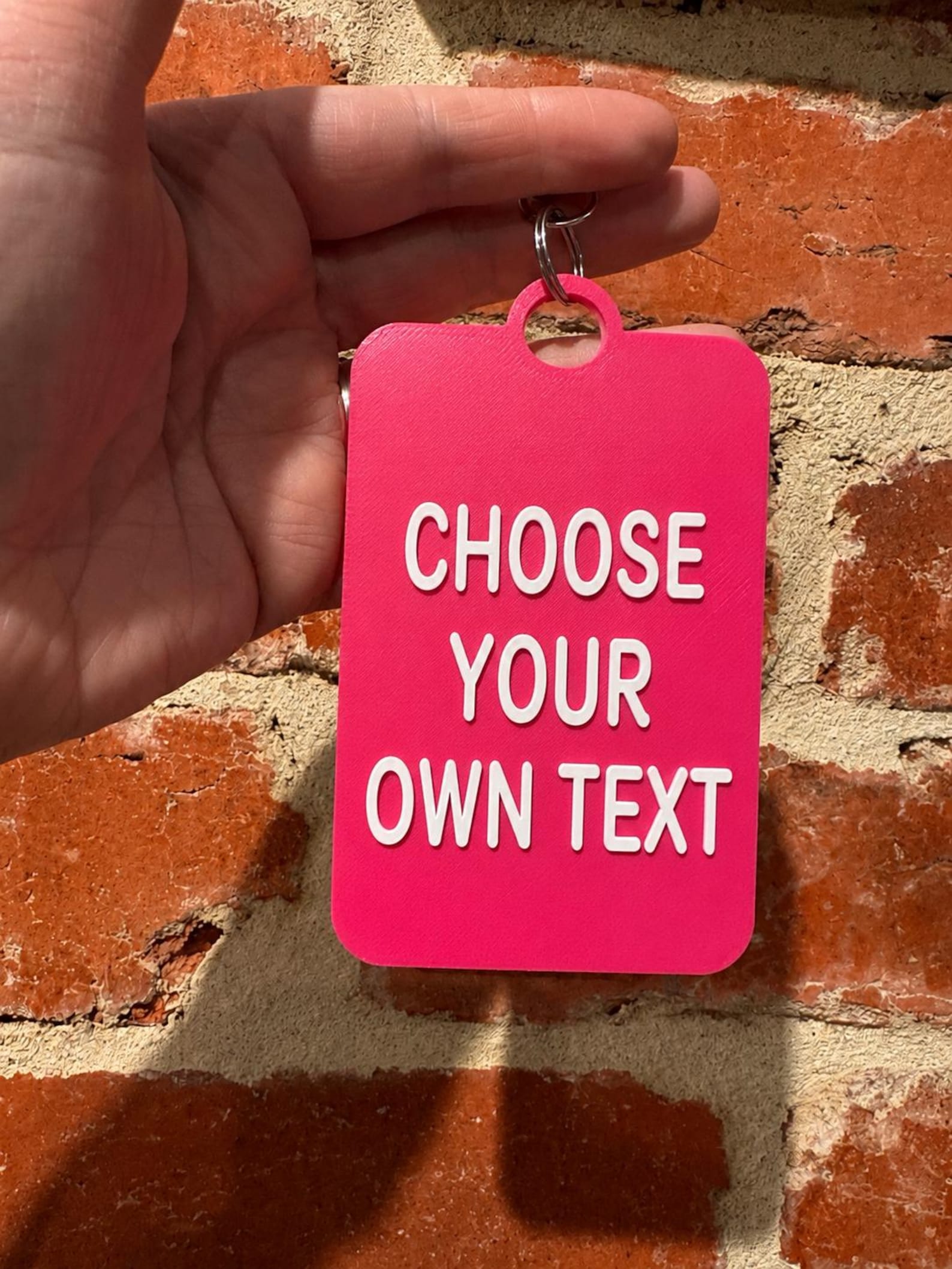 Custom Text TALKIES Tag