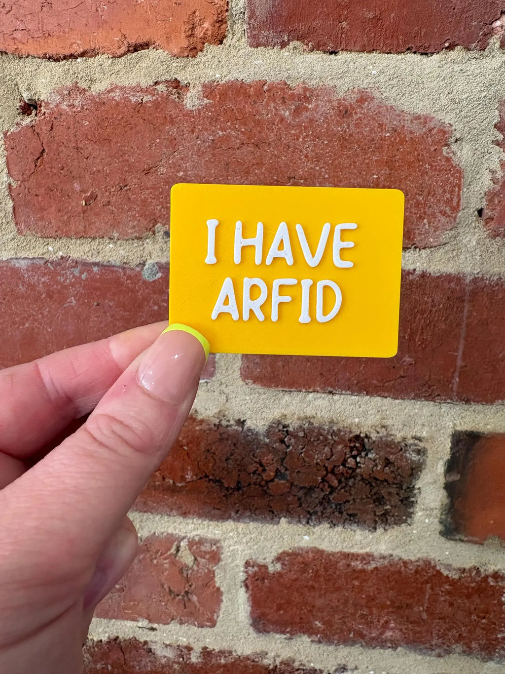I Have ARFID TALKIES Badge Magnet or Pin