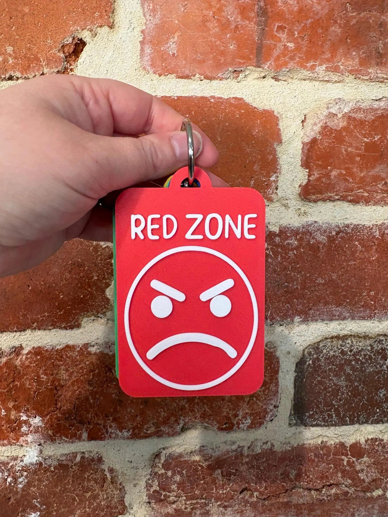Red Zone Individual TALKIES Card