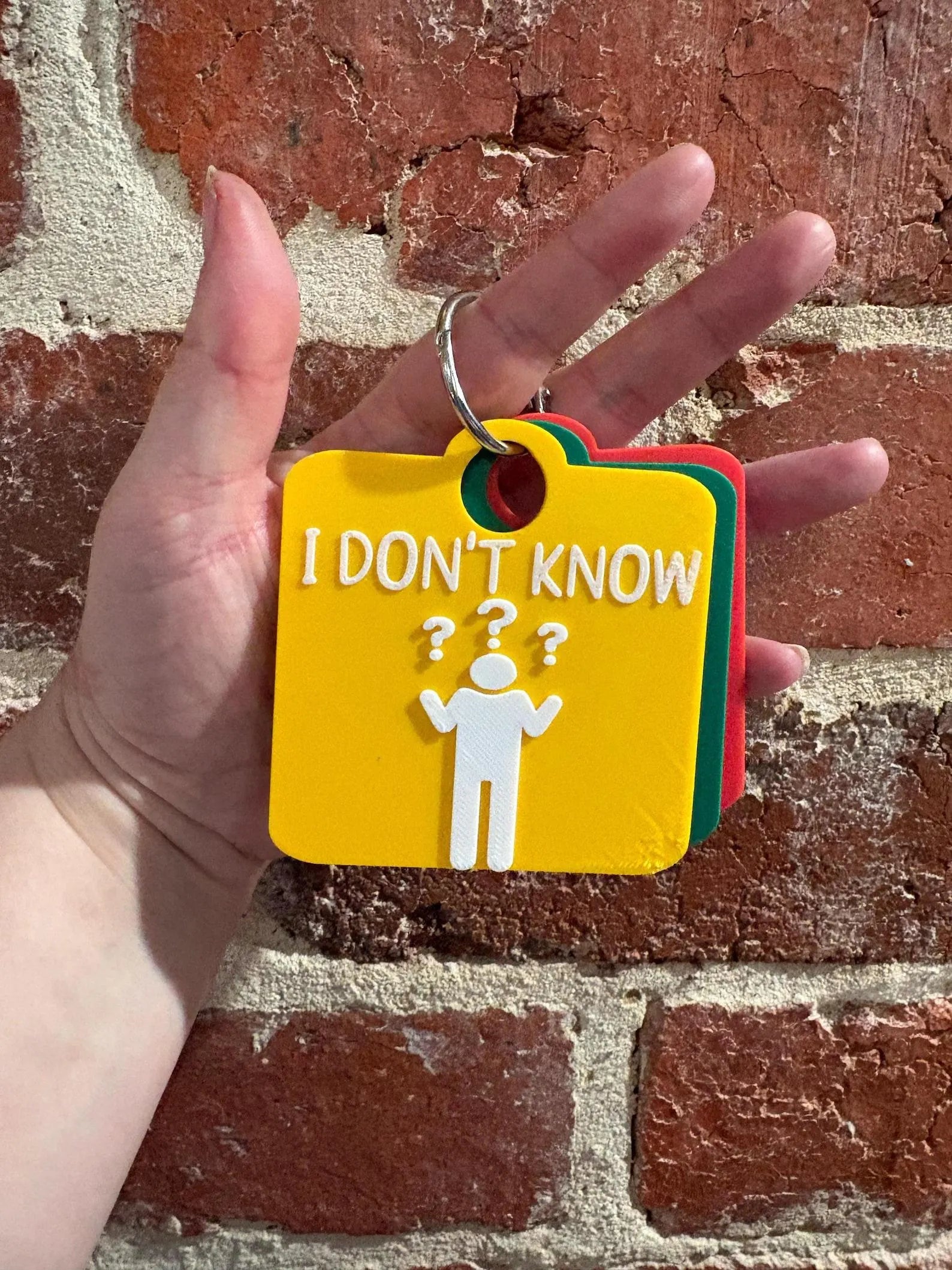 I Don't Know Individual TALKIES Card