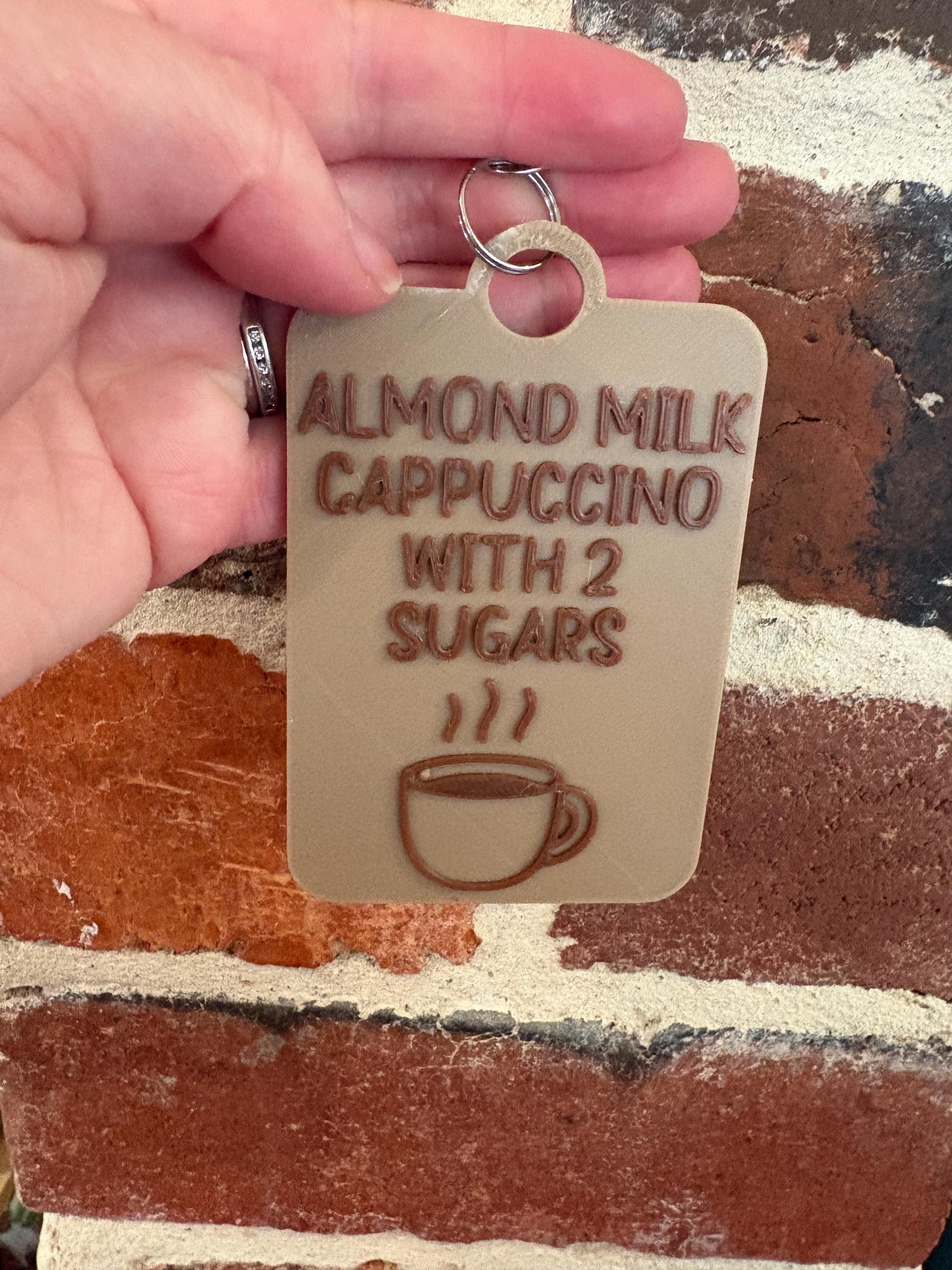 Custom COFFEE Order Text TALKIES Card