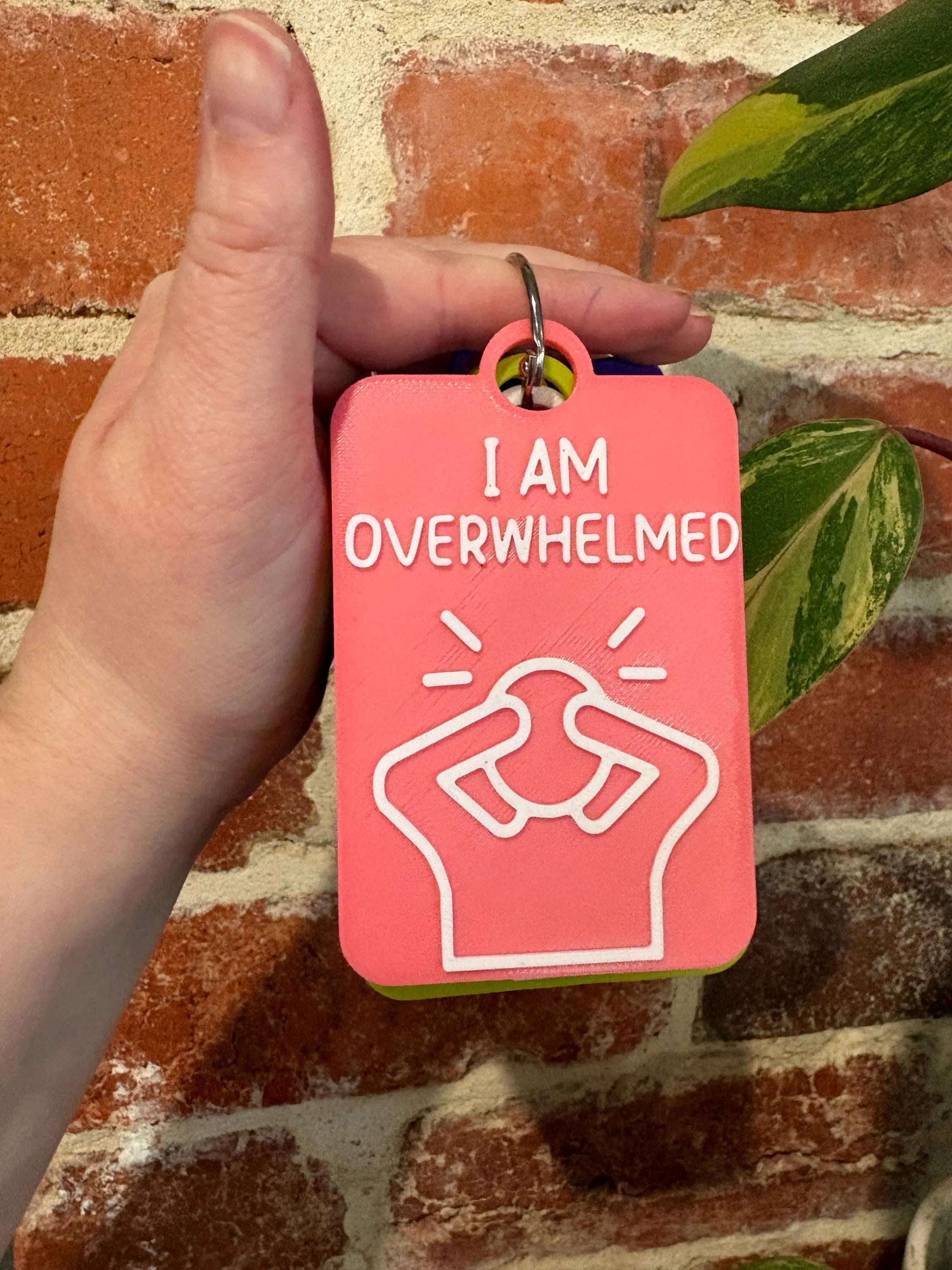 Overwhelm/ Sensory Overload Set of 10 TALKIES Cards