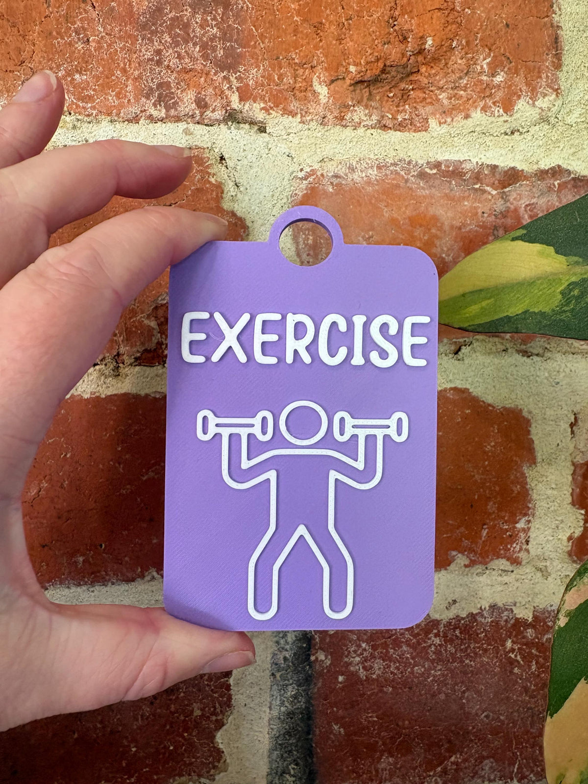 Exercise Individual TALKIES Card