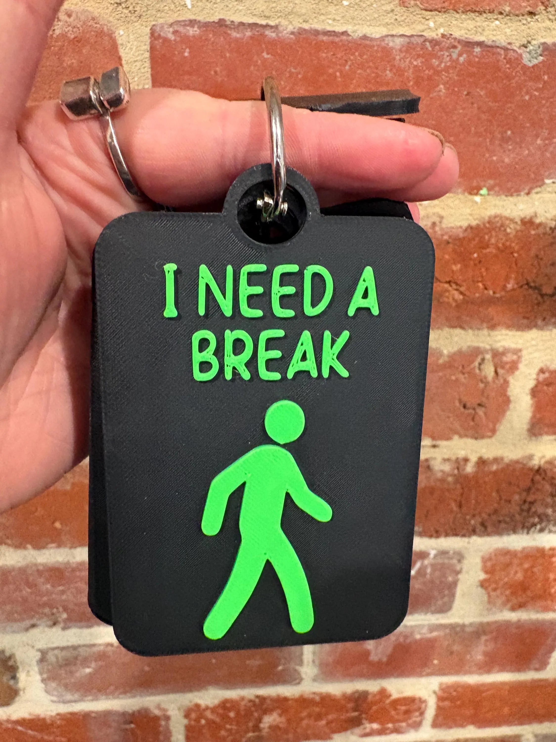 I Need A Break Individual TALKIES Card
