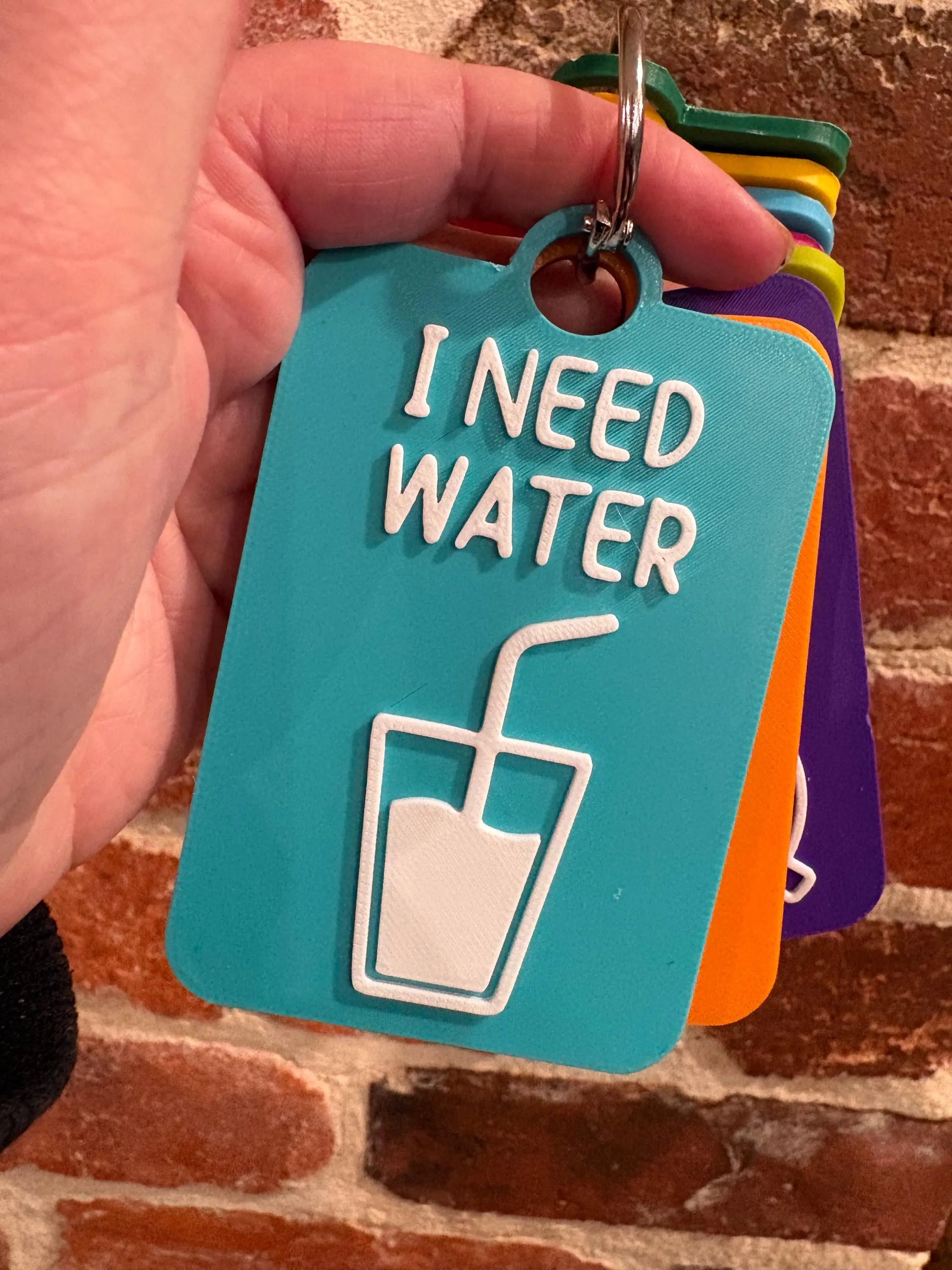 I Need Water Individual TALKIES Card