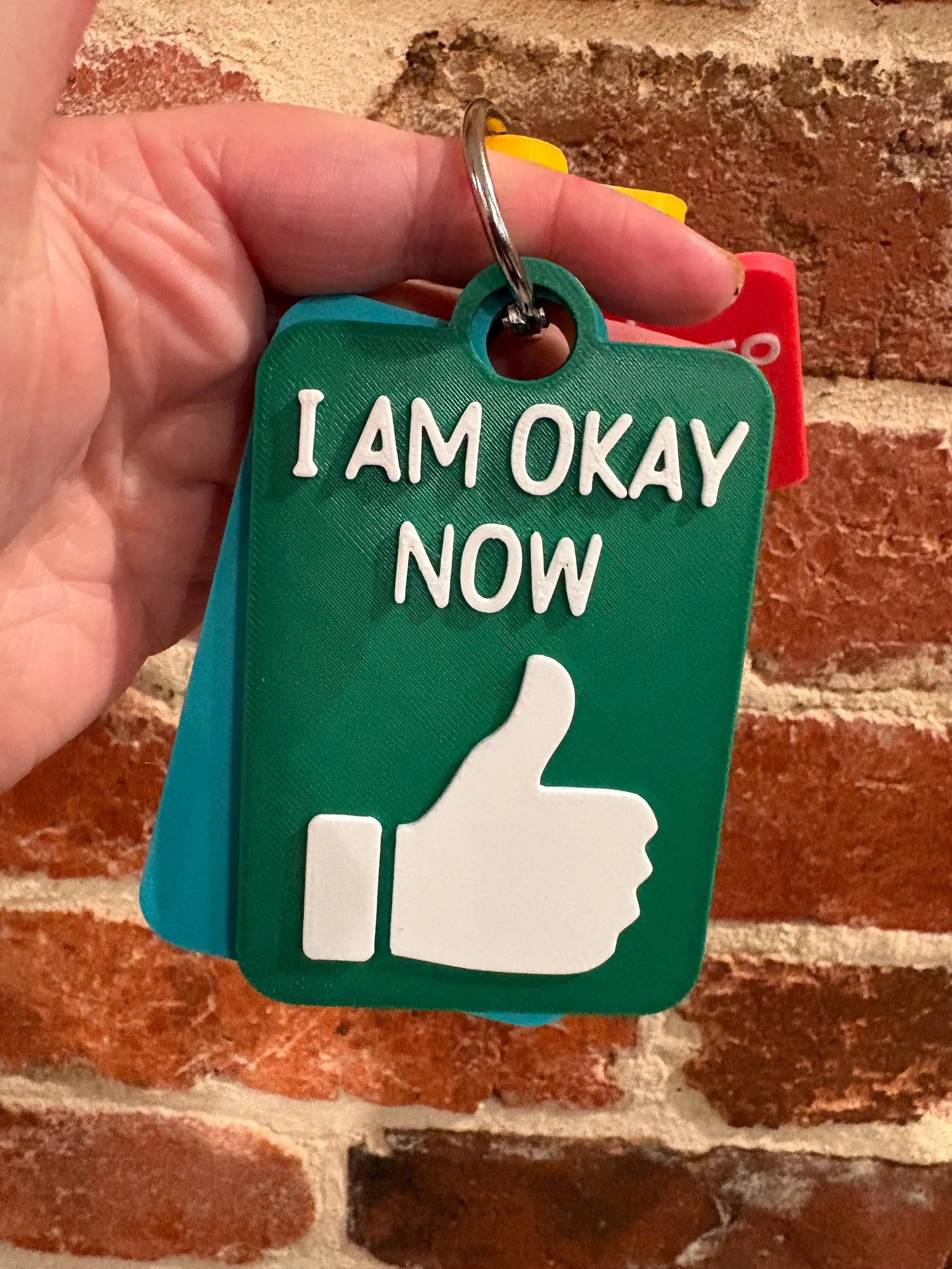 I Am Okay Now Individual TALKIES Card