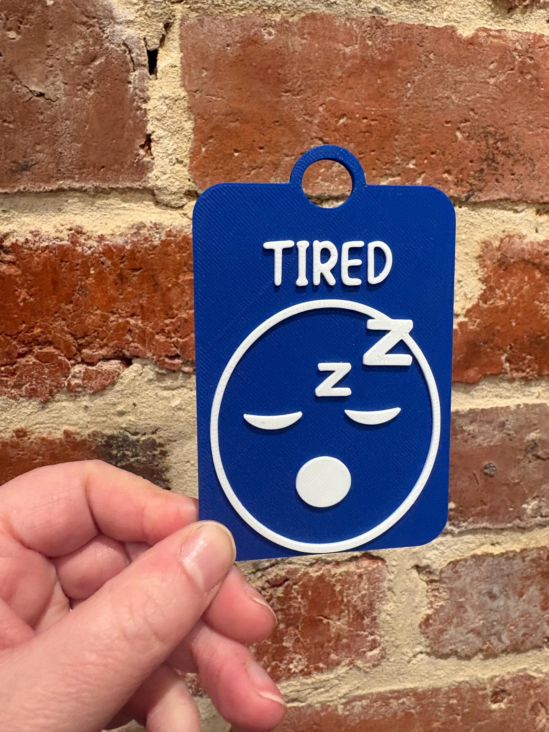 Tired Individual TALKIES Card