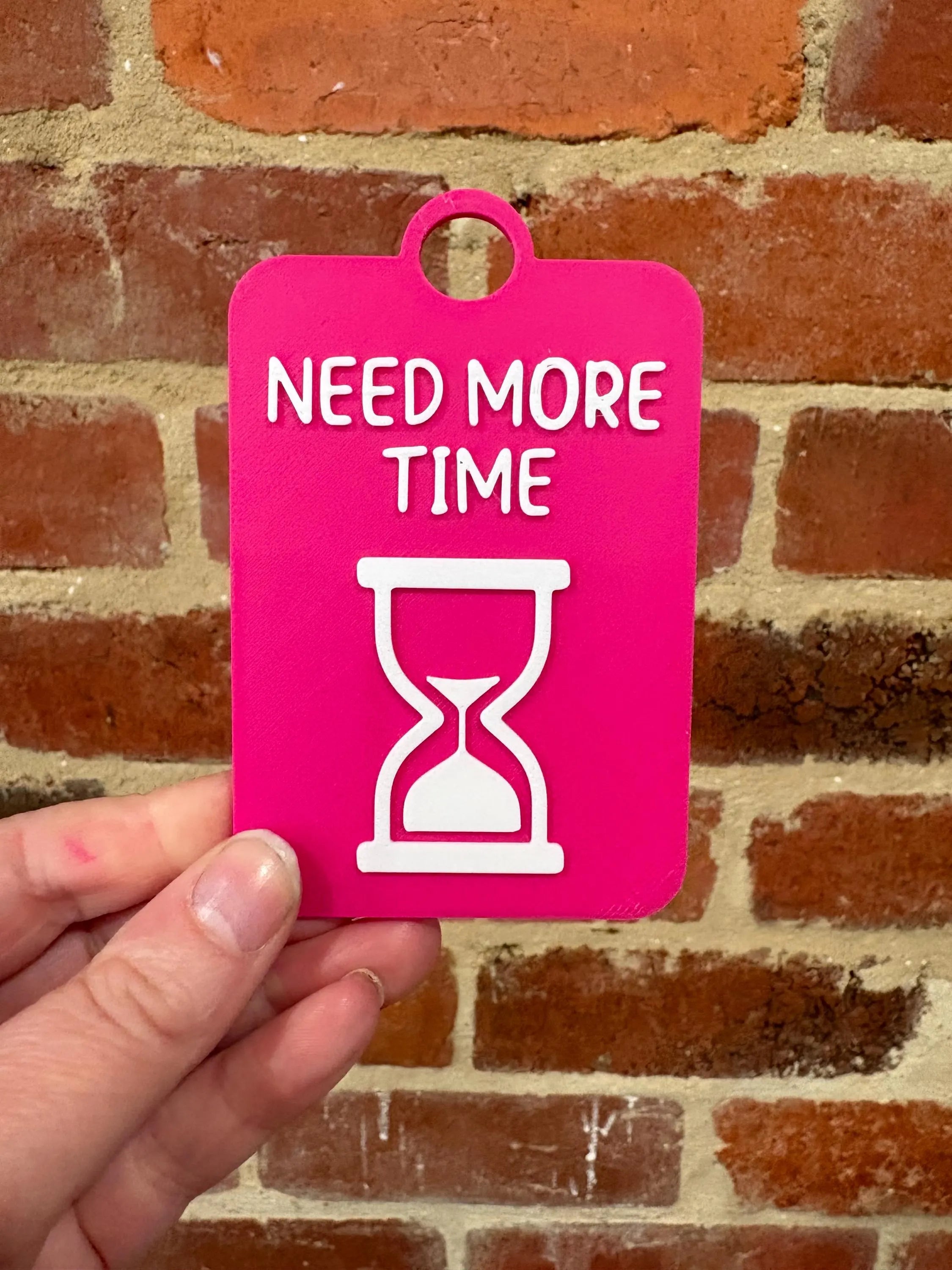 Need More Time Individual TALKIES Card