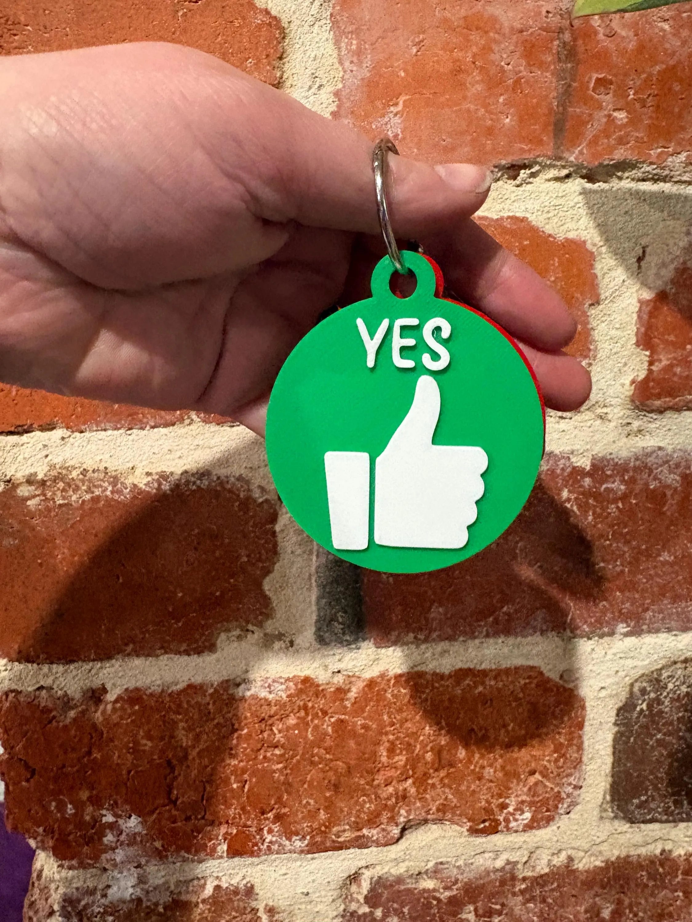 Yes No Thumbs Talkies Set of 2 Cards