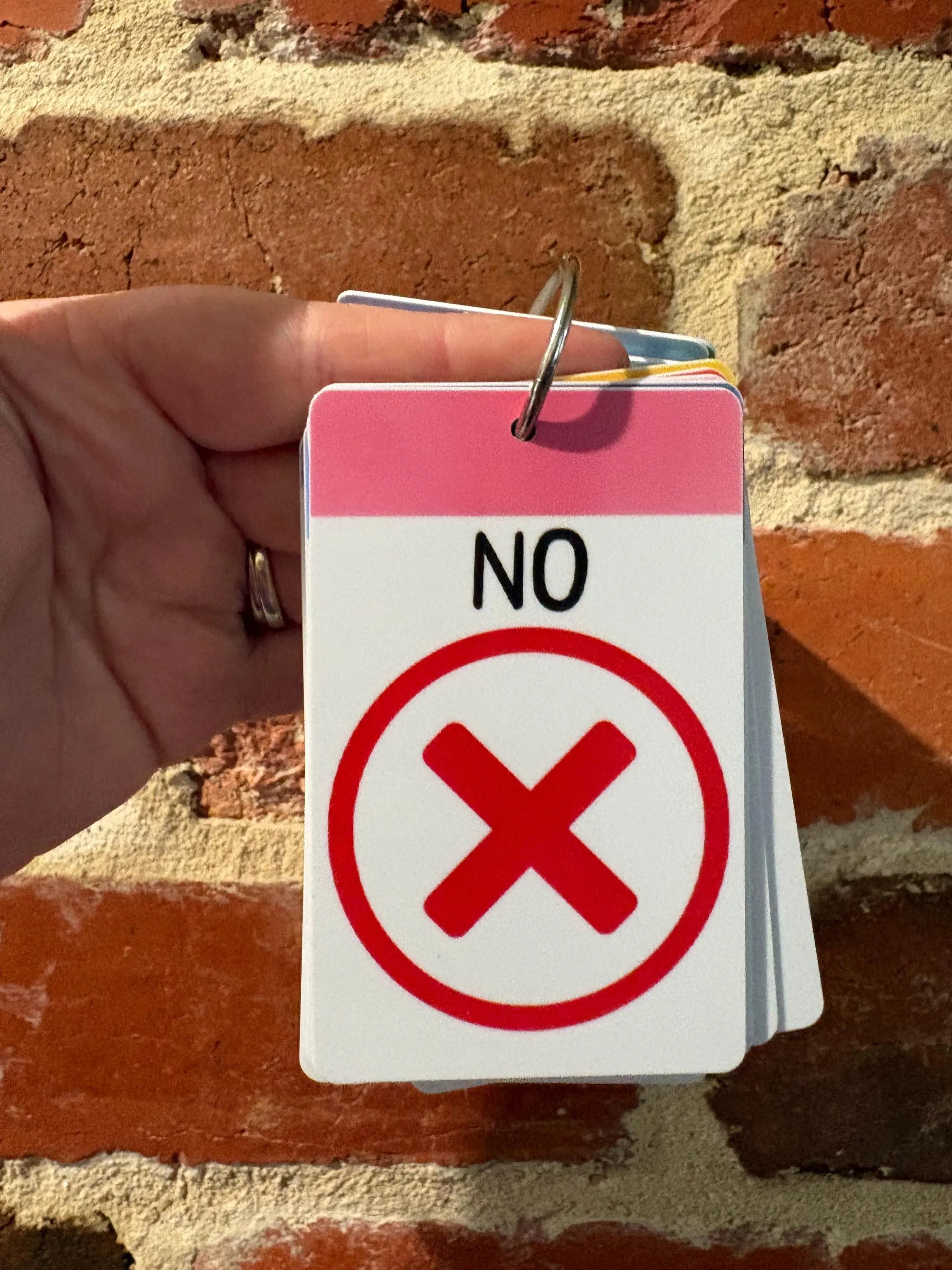 NO PVC Plastic Individual TALKIES Card