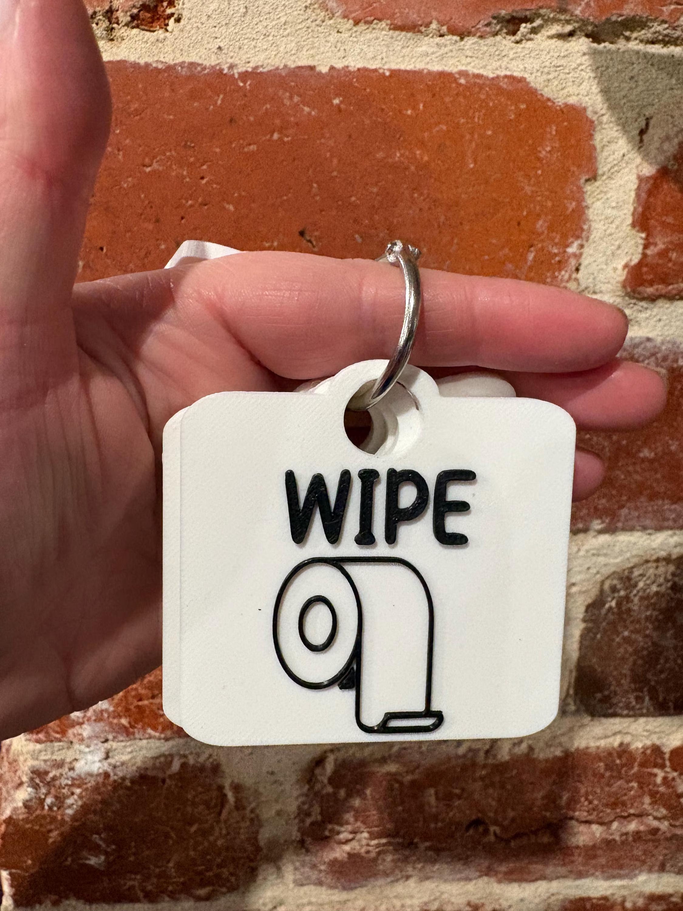 Wipe Toilet Training and Awareness Individual TALKIES Card