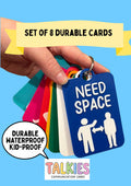 Needs Talkies Set of 8 Cards