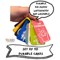 Overwhelm/ Sensory Overload Set of 10 TALKIES Cards
