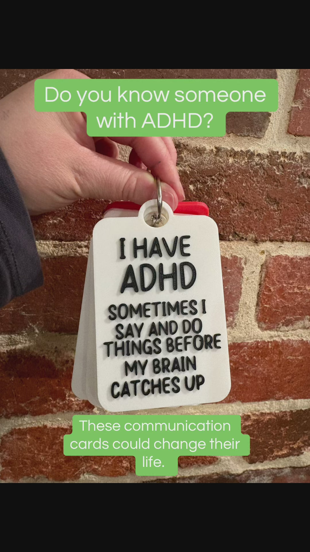 ADHD Talkies Set of 12 Cards