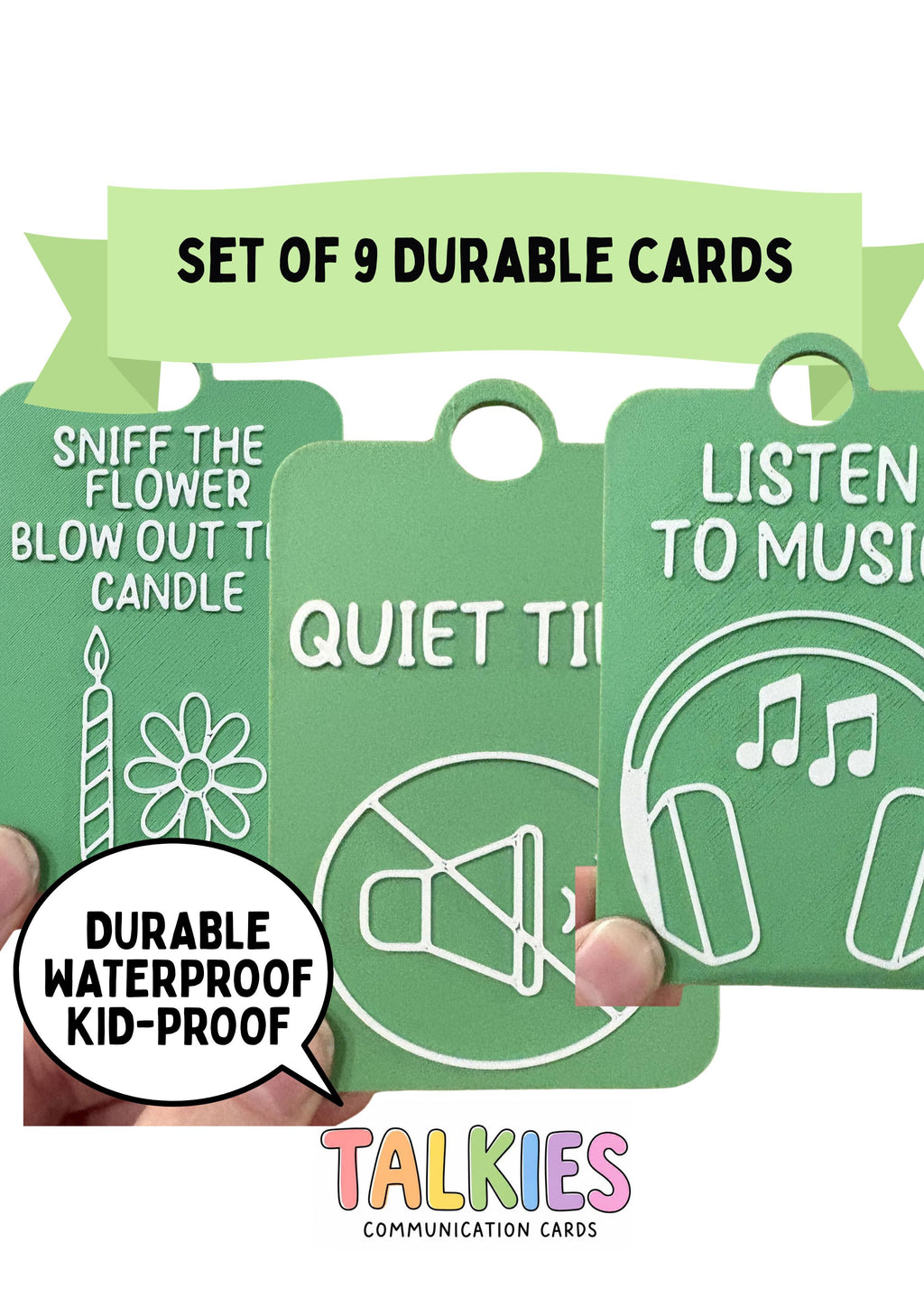 'Help Me Regulate' Talkies Set of 9 Cards