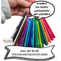 Teaching School Kindergarten Preschool Talkies Set of 25 Cards